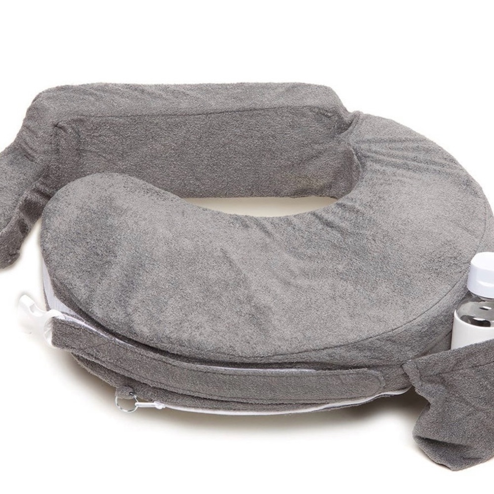 Gray Nursing Pillow
